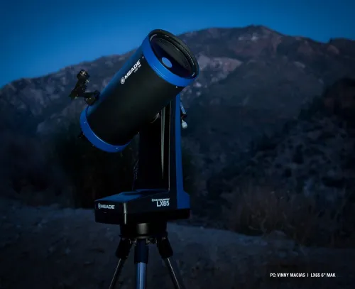 снимка Телескоп Meade LX65 6" MAK,  6