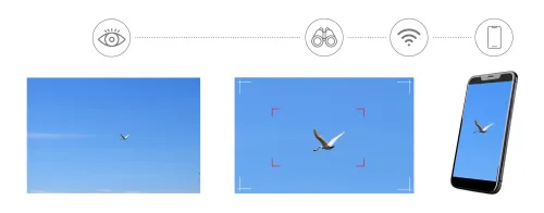 изображение Цифров фотомонокъл Levenhuk Kelvin Snap ED 8x42,  4