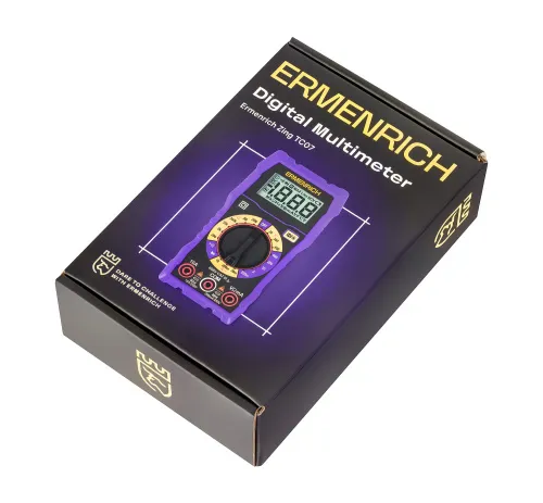 снимка Цифров мултиметър Ermenrich Zing TC07,  6