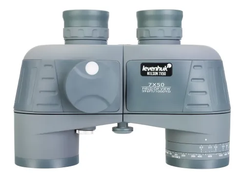 изображение Бинокъл Levenhuk Nelson 7x50 с решетка и компас,  6