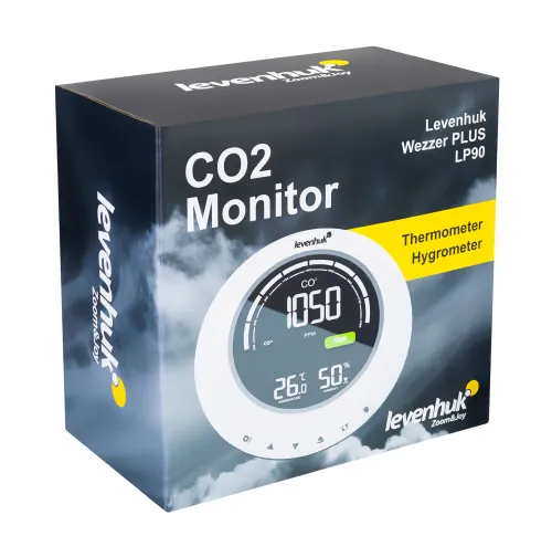 изображение CO₂ монитор Levenhuk Wezzer PLUS LP90,  8