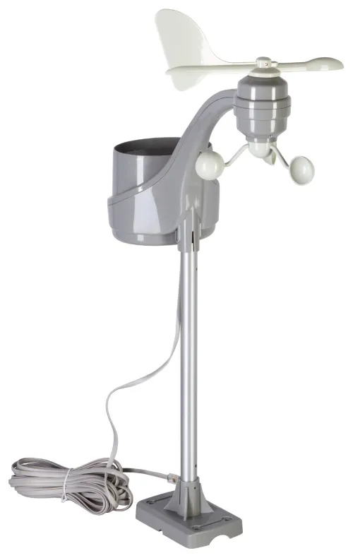 картинка Метеорологична станция Bresser ClimaTemp XXL с дървен дизайн,  9