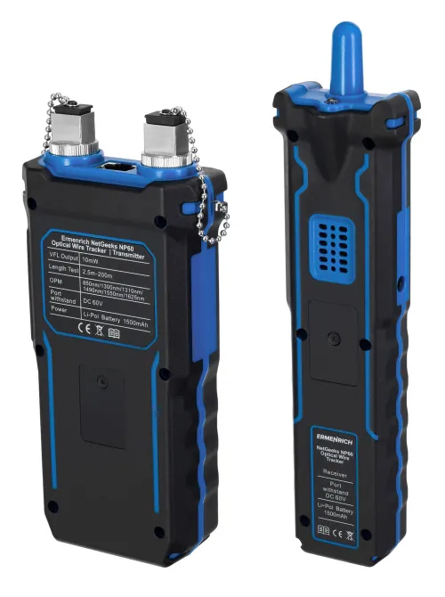 снимка Оптичен търсач за кабели Ermenrich NetGeeks NP60,  4