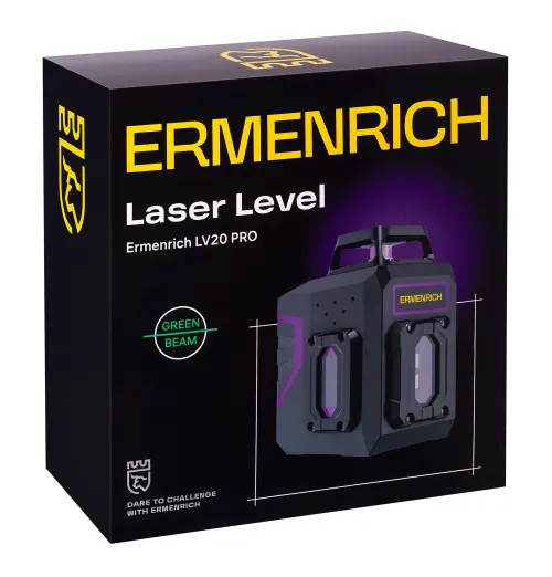 картинка Лазерен нивелир Ermenrich PRO LV20,  10