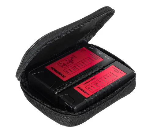 снимка Кабелен и PoE тестер Ermenrich NetGeeks NP10,  2