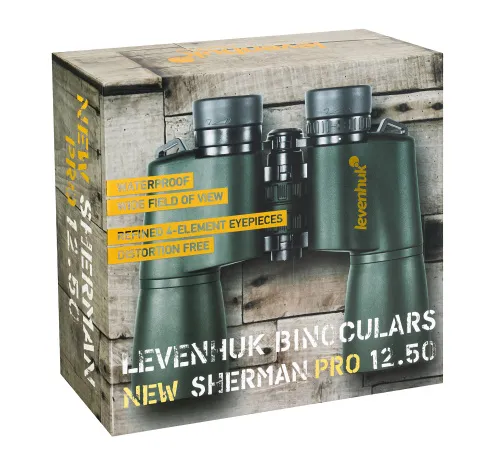 снимка Бинокъл Levenhuk New Sherman PRO 12x50,  13