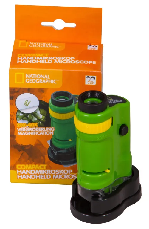 изображение Ръчен микроскоп Bresser National Geographic 20–40x,  9
