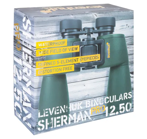 изображение Бинокъл Levenhuk Sherman PRO 12x50,  10