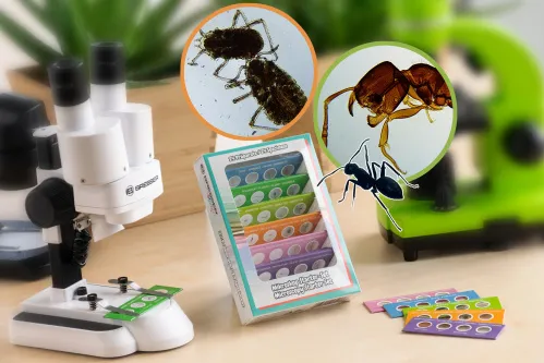 фотография Набор за эксперименти Bresser Junior cтартов комплект за микроскопия,  2