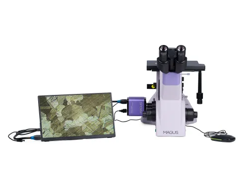 фотография Металургичен инвертиран цифров микроскоп MAGUS Metal VD700 LCD,  7
