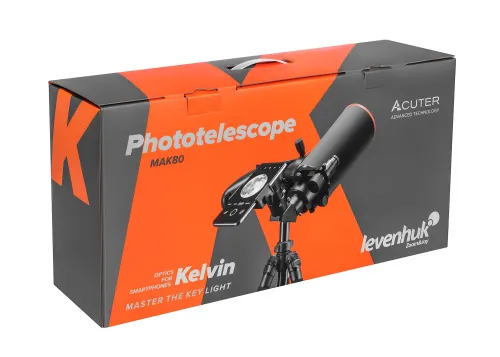 фотография Фототелескоп Levenhuk Kelvin MAK80 AZ,  15