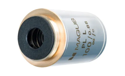 изображение Обектив MAGUS 100PLL 100х/0,85 Plan L WD 0,40 mm,  4