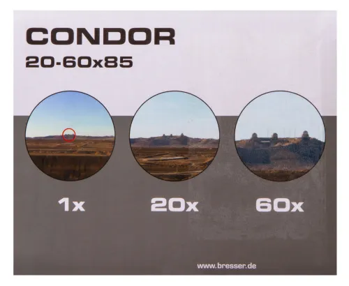 картинка Зрителна тръба Bresser Condor 20–60x85,  20
