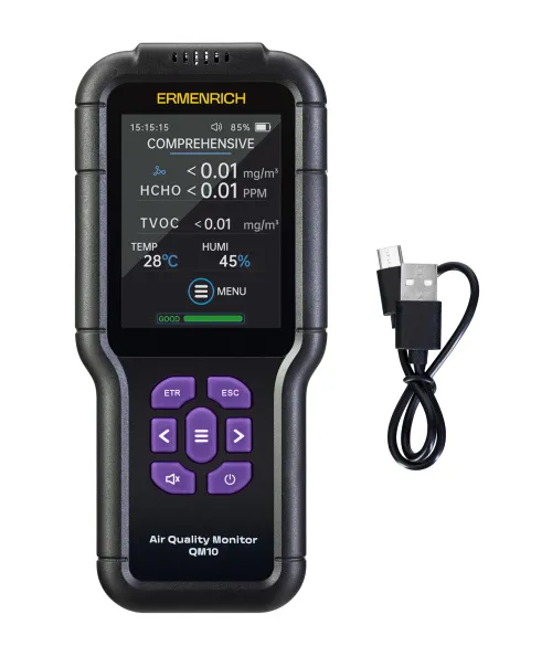 фотография Монитор за качество на въздуха Ermenrich QM10,  5