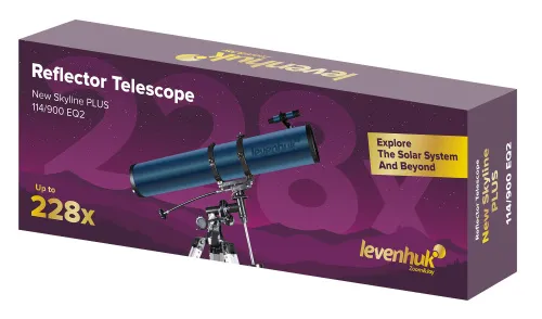 изображение Телескоп Levenhuk New Skyline PLUS 114/900 EQ2,  2