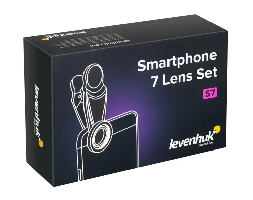 картинка Комплект лещи за смартфон Levenhuk Lens S7,  6