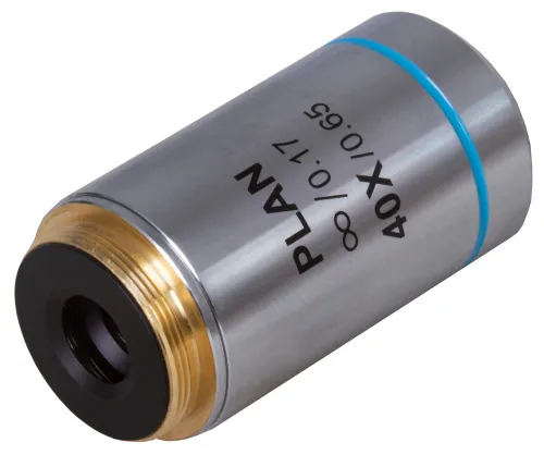 снимка Планахроматичен обектив с корекция до безкрайност Levenhuk MED 40x,  3