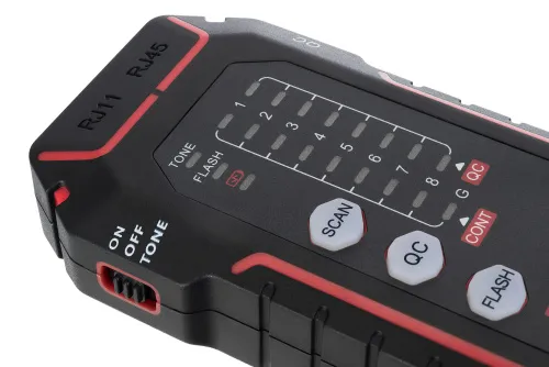 снимка Тестер за мрежови кабели Ermenrich NetGeeks NP35,  9