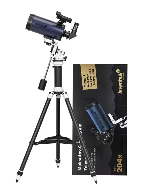 снимка Телескоп Levenhuk New Skyline PRO MAK 102/1300 AZ-EQA,  2