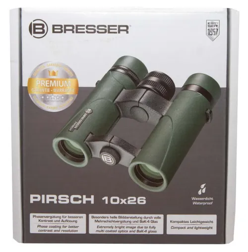 снимка Бинокъл Bresser Pirsch 10x26,  12