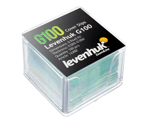 фотография Покривни стъкла Levenhuk G100, 100 бр.,  2