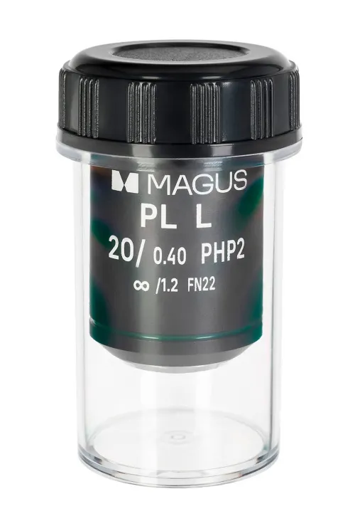 фотография Обектив MAGUS 20HP 20х/0,40 Plan L phase PHP2 ∞/1,2 WD 8,0 mm,  2