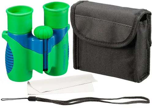 картинка Бинокъл за деца Bresser Junior 6x21, зелен,  2