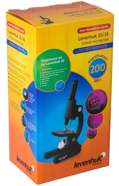 картинка Монокулярен микроскоп Levenhuk 3S NG,  17
