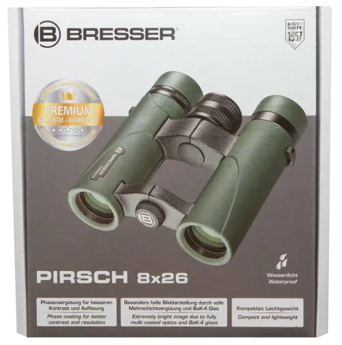 фотография Бинокъл Bresser Pirsch 8x26,  12