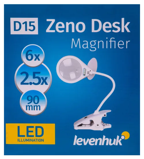 картинка Лупа Levenhuk Zeno Desk D15,  11