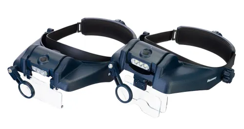 изображение Лупа за глава с акумулатор Levenhuk Discovery Crafts DHR 20,  2