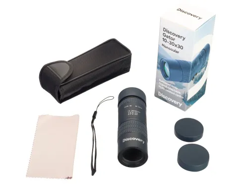 картинка Монокъл Levenhuk Discovery Gator 10—30x30,  4