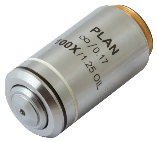 снимка Планахроматичен обектив с корекция до безкрайност Levenhuk MED 100x,  2