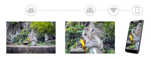 картинка Цифров фотобинокъл Levenhuk Kelvin Snap ED 8x42,  9