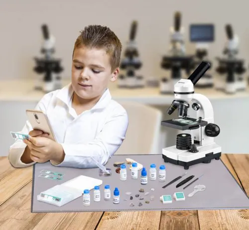картинка Комплект за микроскопия Bresser Junior,  3