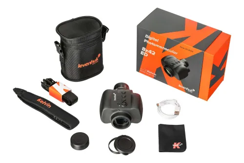 изображение Цифров фотомонокъл Levenhuk Kelvin Snap ED 8x42,  2