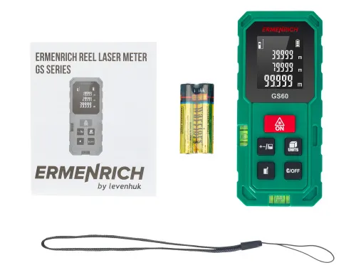 фотография Лазерен измерител Ermenrich Reel PLUS GS60,  2