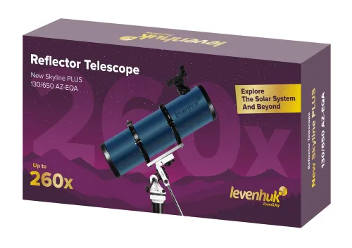 фотография Телескоп Levenhuk New Skyline PLUS 130/650 AZ-EQA,  2
