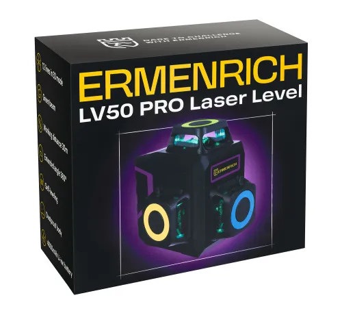снимка Лазерен нивелир Ermenrich PRO LV50,  10