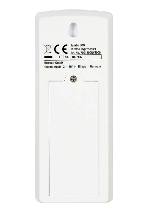 изображение Стенен часовник Bresser MyTime Jumbo LCD,  11