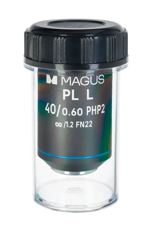 изображение Обектив MAGUS 40HP 40х/0,60 Plan L phase PHP2 ∞/1,2 WD 3,5 mm,  2