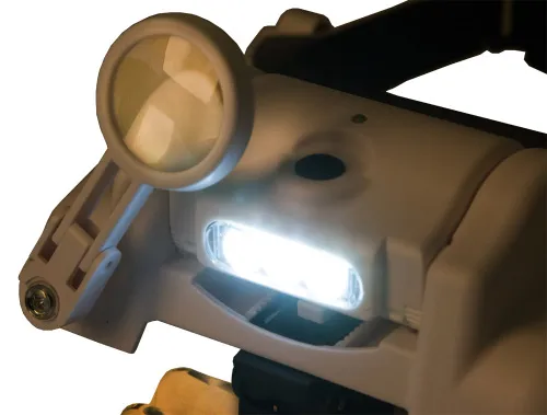 снимка Лупа за глава с акумулатор Levenhuk Zeno Vizor HR6,  8