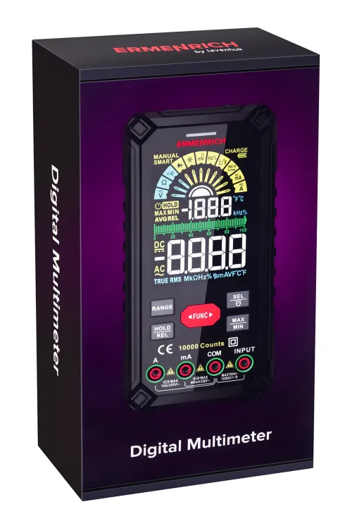 снимка Цифров мултиметър Ermenrich Zing TC40,  9