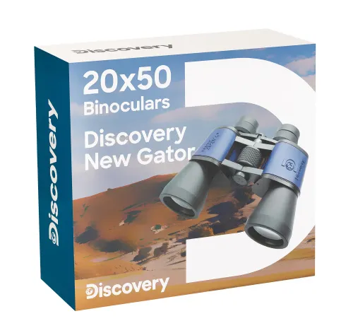 снимка Бинокъл Levenhuk Discovery New Gator 20x50,  13