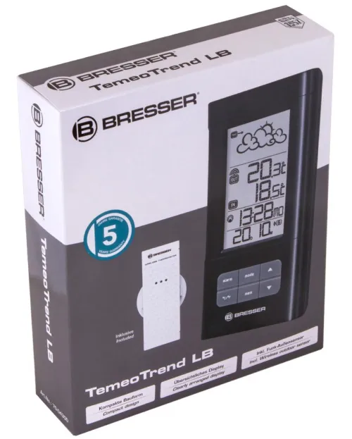 фотография Метеорологична станция Bresser TemeoTrend LB RC,  10