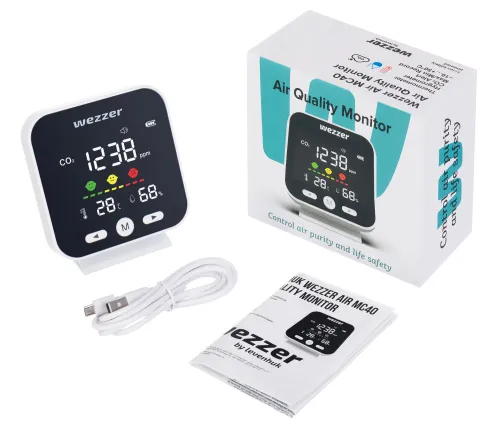 картинка Монитор за качество на въздуха Levenhuk Wezzer Air MC40,  2