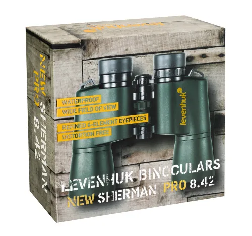 картинка Бинокъл Levenhuk New Sherman PRO 8x42,  13