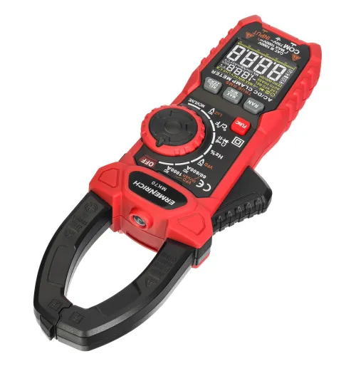 снимка Цифрови амперметър клещи Ermenrich Ping MK70,  5