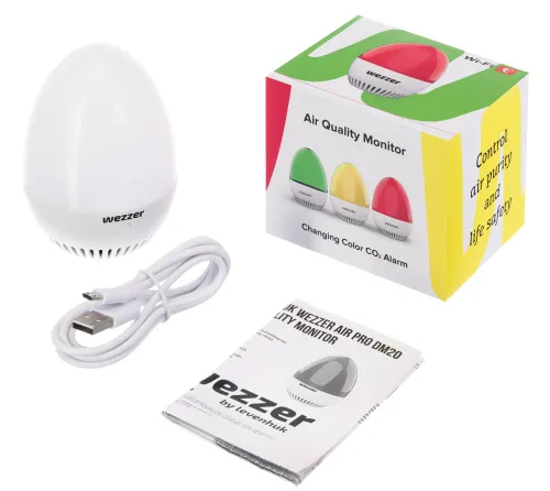 фотография Монитор за качество на въздуха Levenhuk Wezzer Air PRO DM20,  2