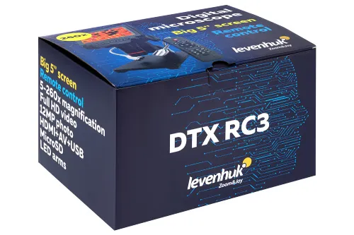 изображение Микроскоп с дистанционно управление Levenhuk DTX RC3,  12